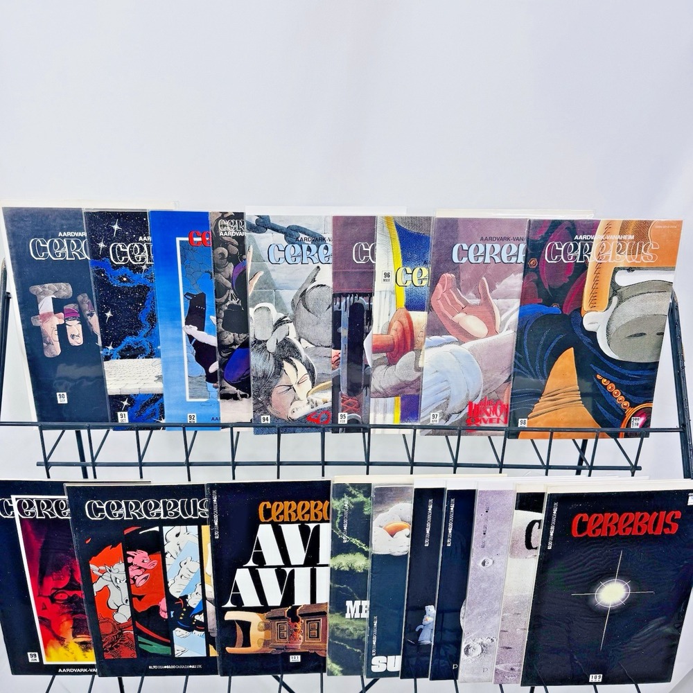 Cerebus the Aardvark‎ 90-106 108-109 Lot Vanaheim Comics Dave Sim